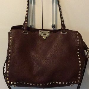 Valentino large rockstud tote